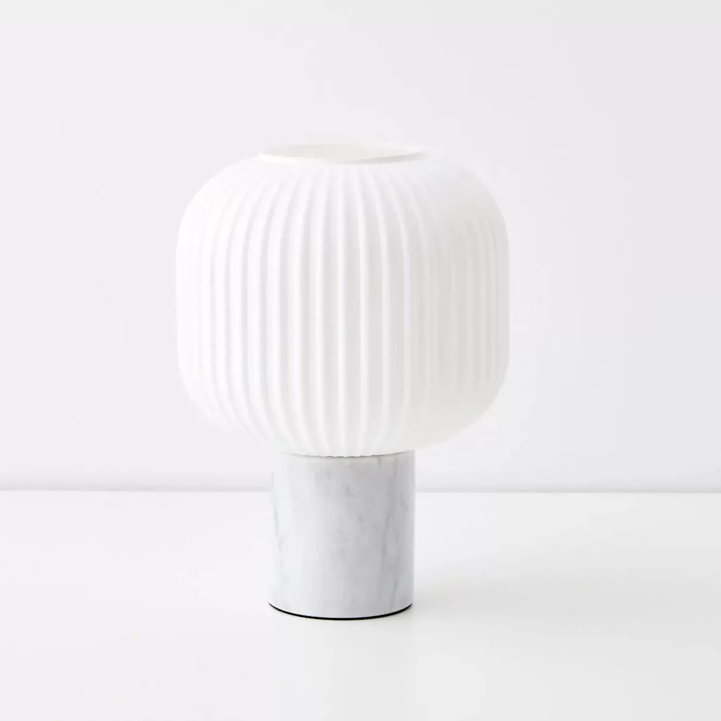 Store GigiandTom Accordion Marble Table Lamp White