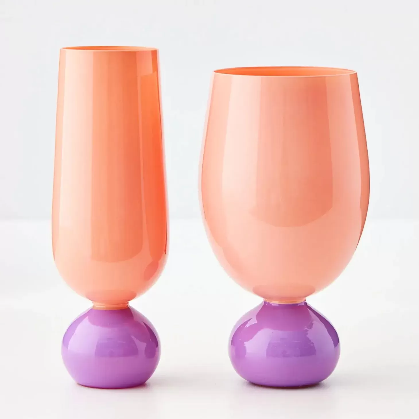 Flash Sale GigiandTom Aden Cocktail Glass Peach