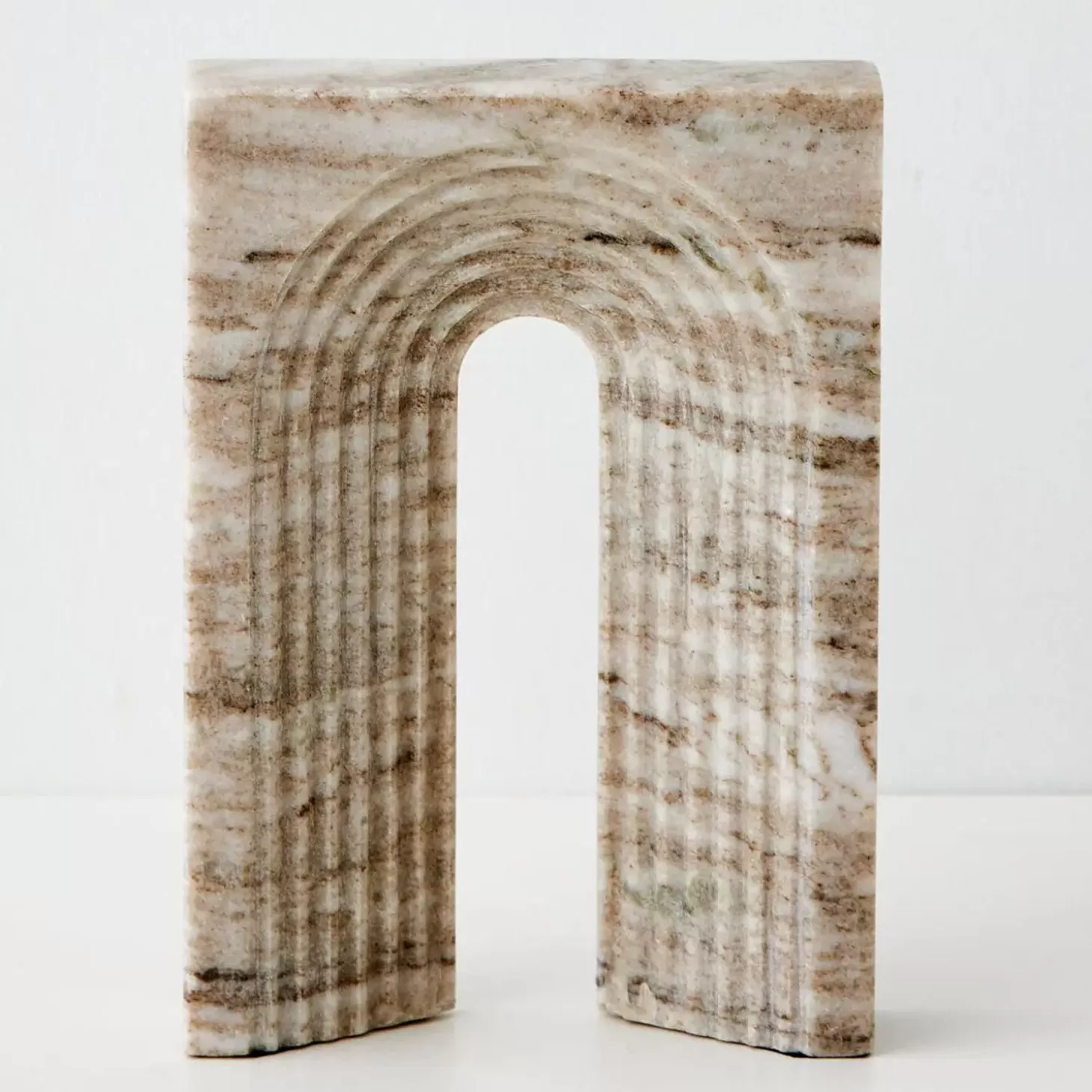 Best Sale GigiandTom Arch Marble Sculpture Beige