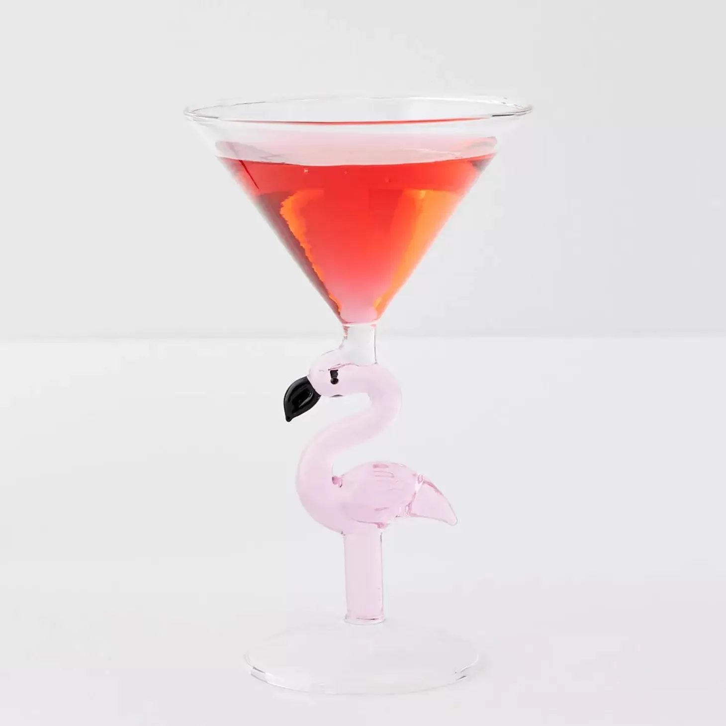 Fashion GigiandTom Flamingo Stem Cocktail Glass