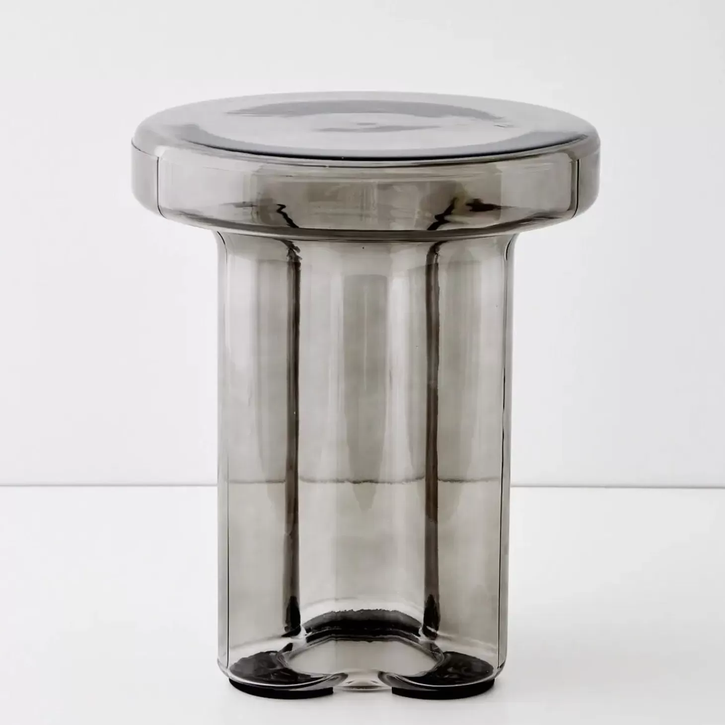 Sale GigiandTom Glass Side Table Grey