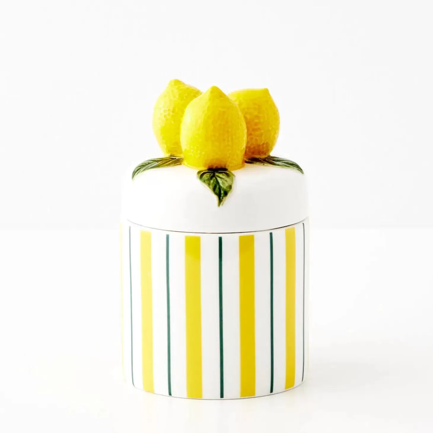 Online GigiandTom Lemon Ceramic Canister