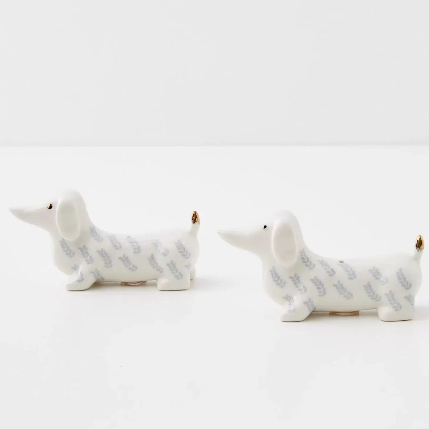 New GigiandTom Pawsome Ceramic Salt & Pepper Shakers