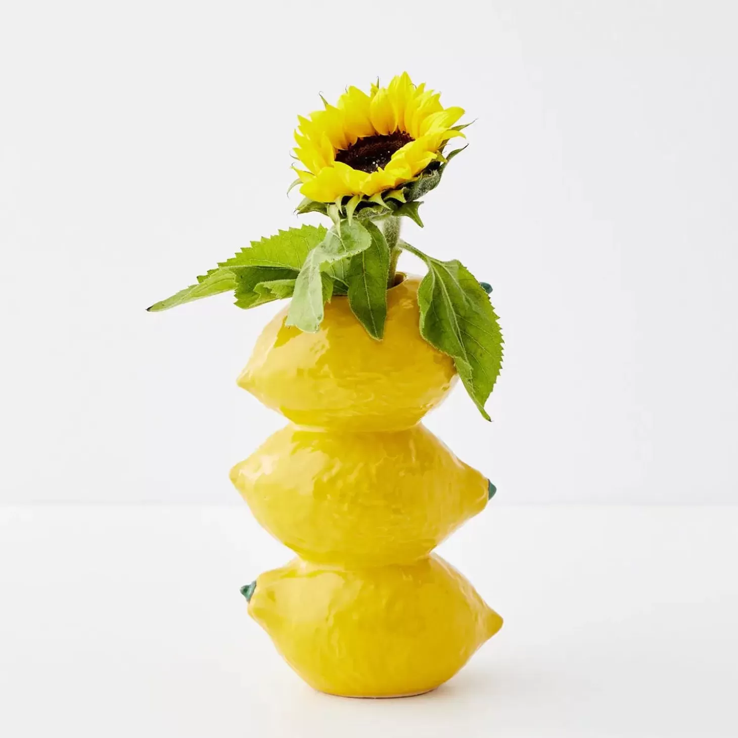 Outlet GigiandTom Stacked Lemon Ceramic Vase