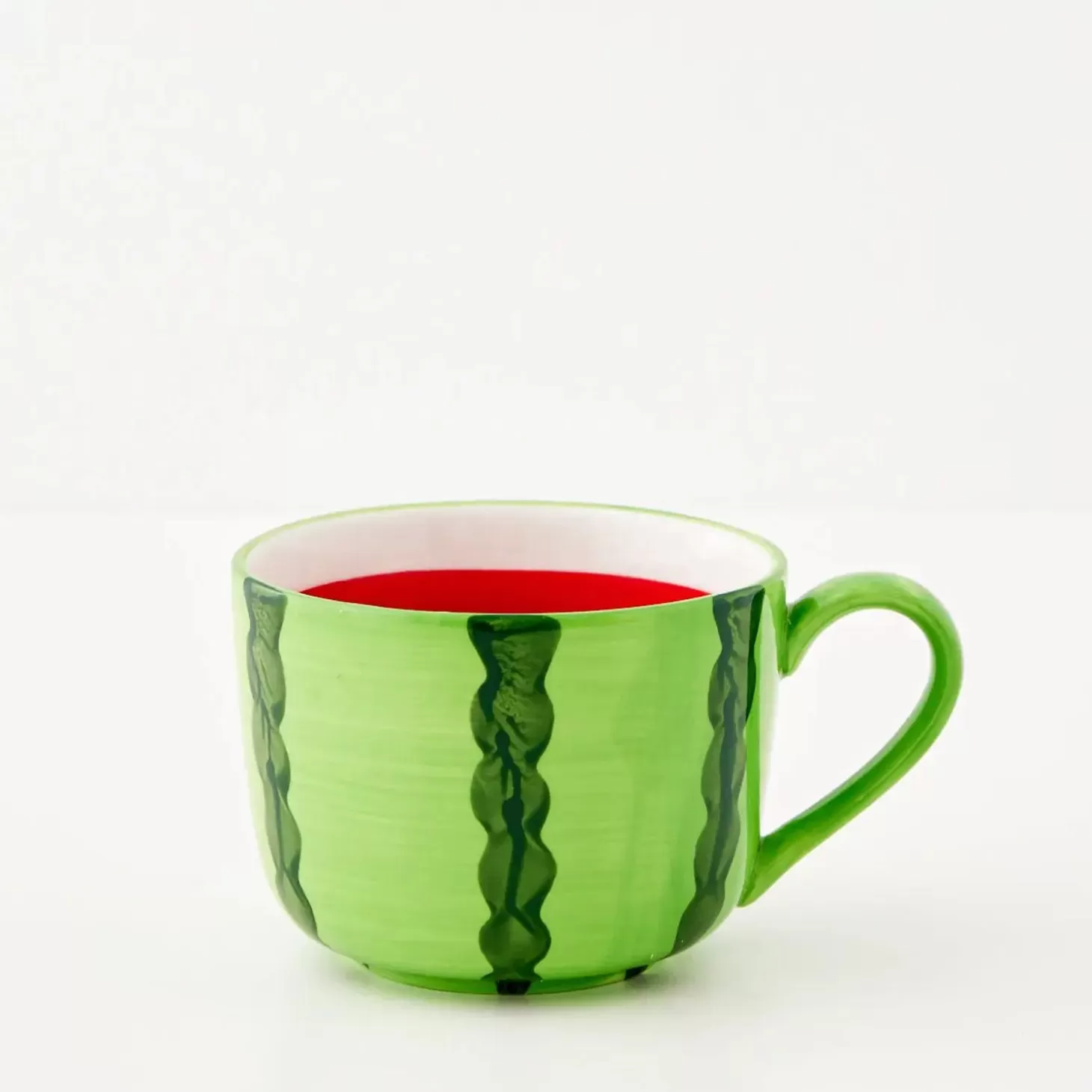 Fashion GigiandTom Watermelon Ceramic Mug Red